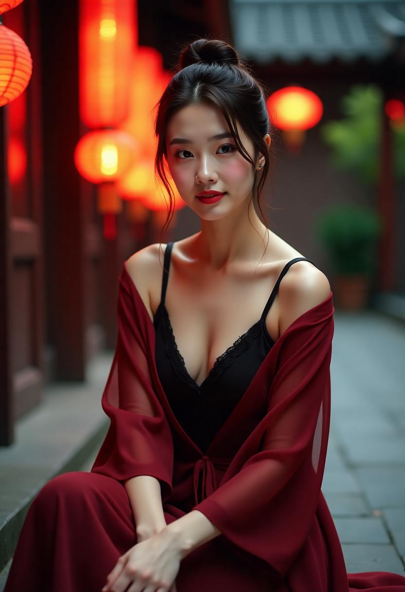 雨天的单元门海报